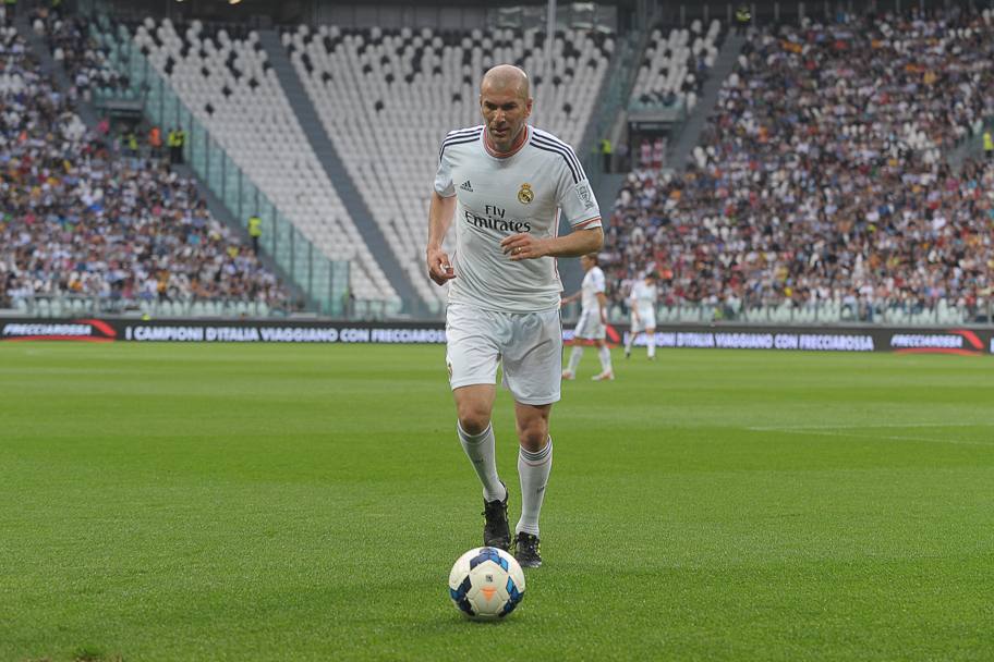 Ancora sua maesta Zidane. LaPresse